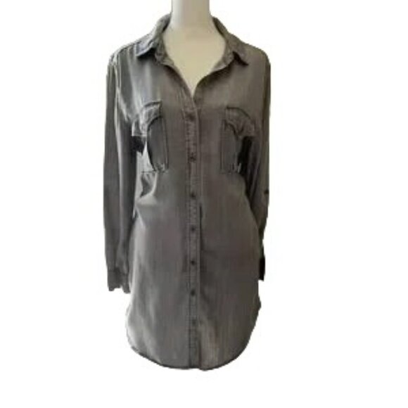 Philosophy Shirt-Style Dress Size Medium - Picture 2 of 11